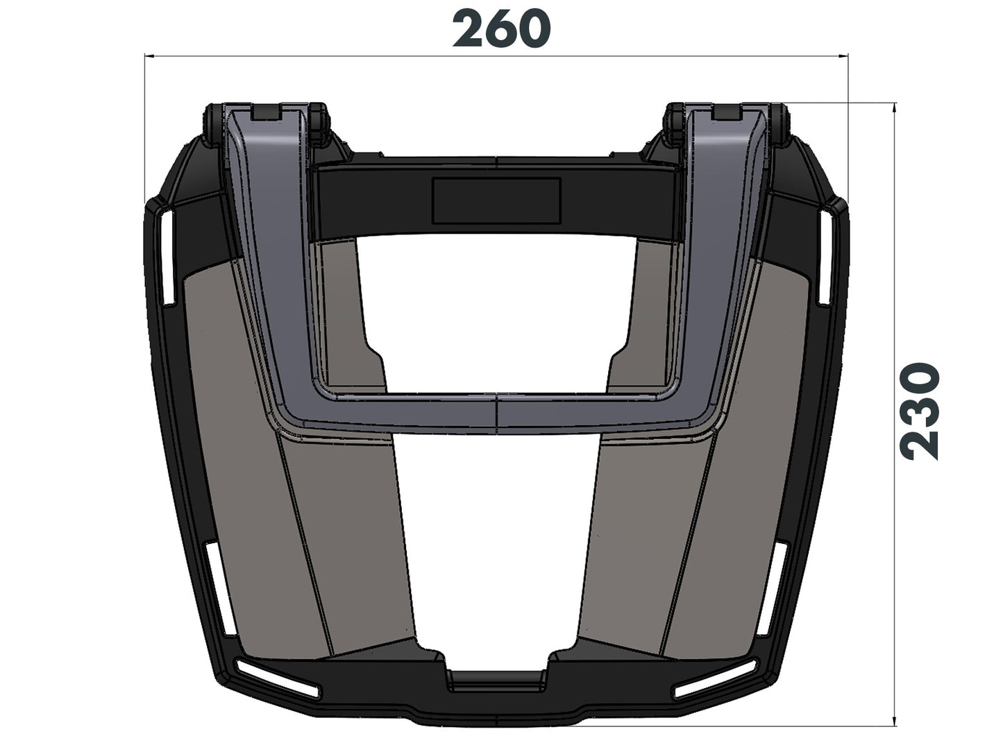 Hepco&Becker EASYRACK top case carrier R nineT Scrambler