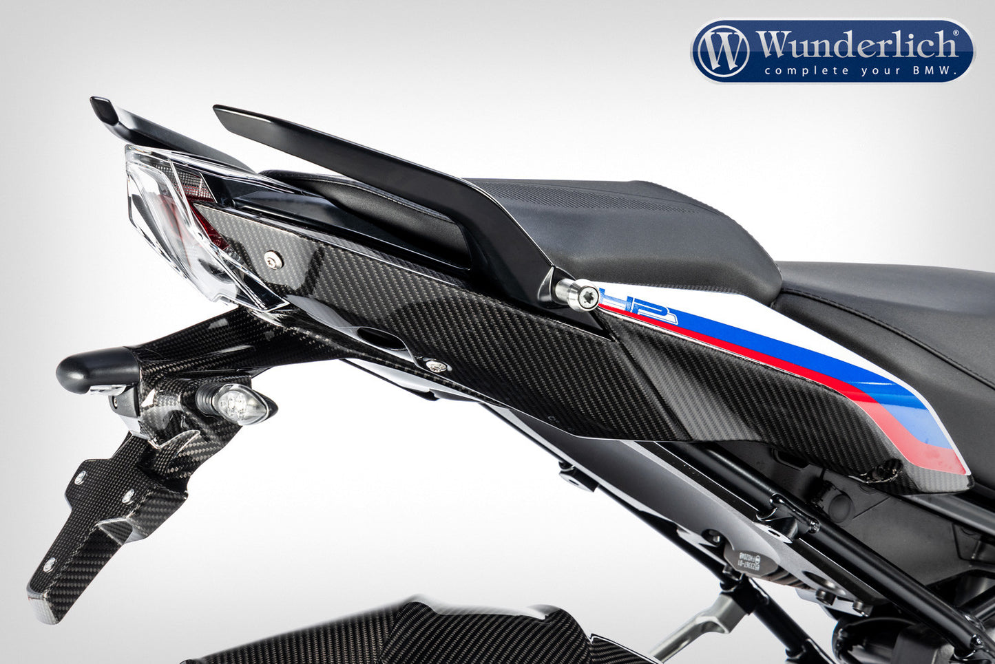 Ilmberger Side cover on seat R 1250 R - right - carbon