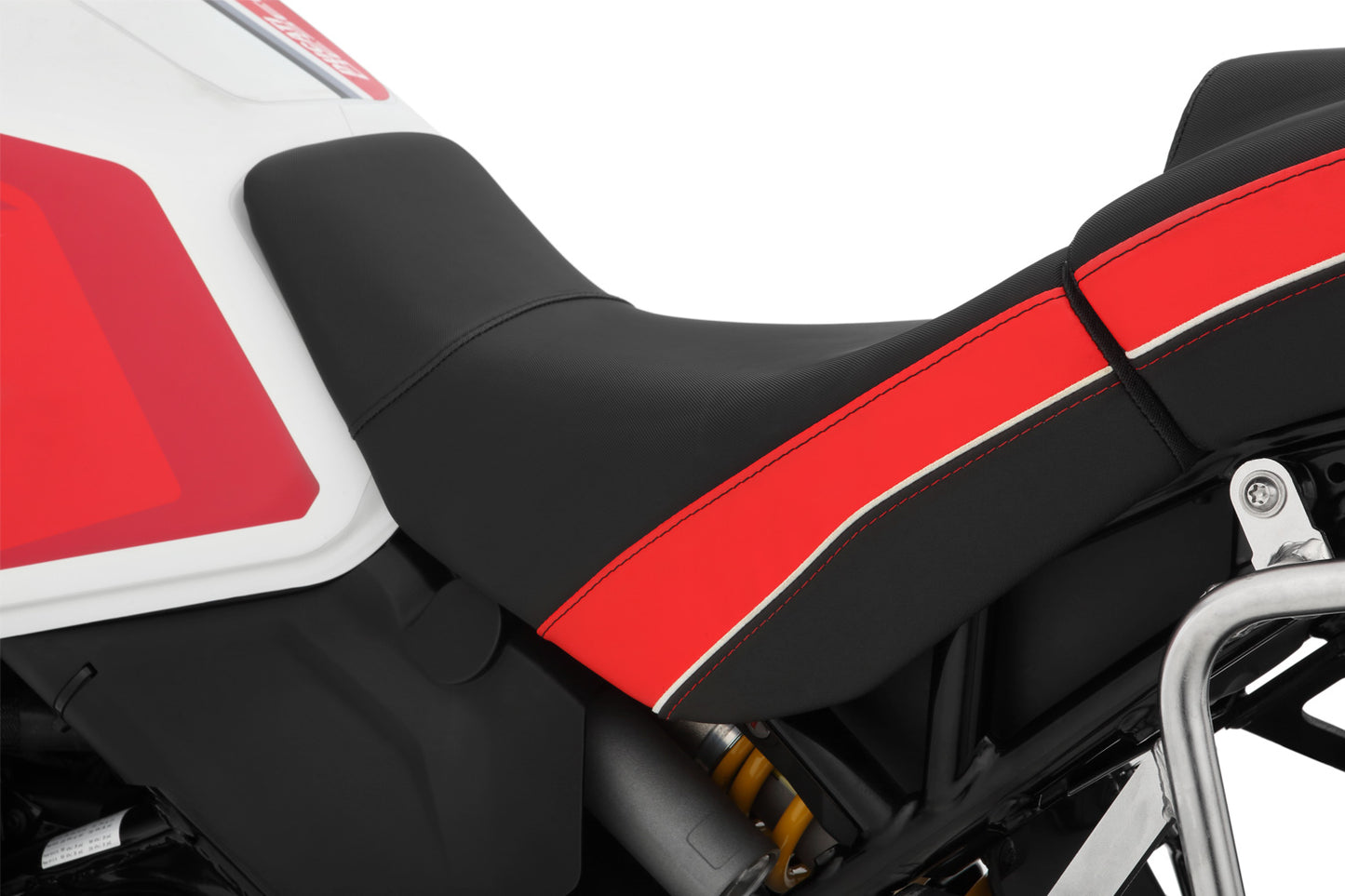 Wunderlich rider seat AKTIVKOMFORT - black-red - standard