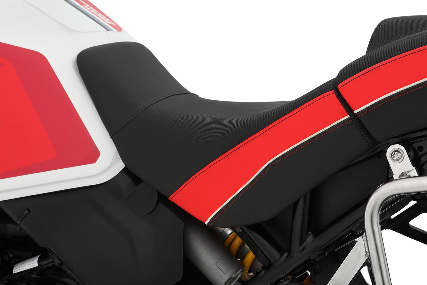 Wunderlich rider seat AKTIVKOMFORT - black-red - low