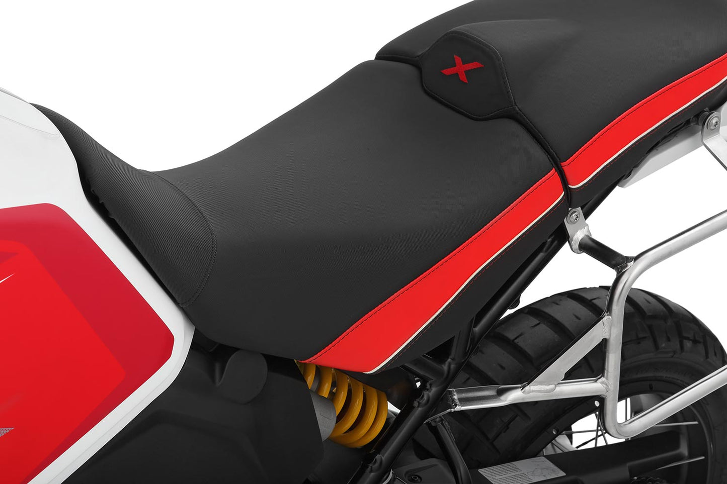 Wunderlich rider seat AKTIVKOMFORT - black-red - low