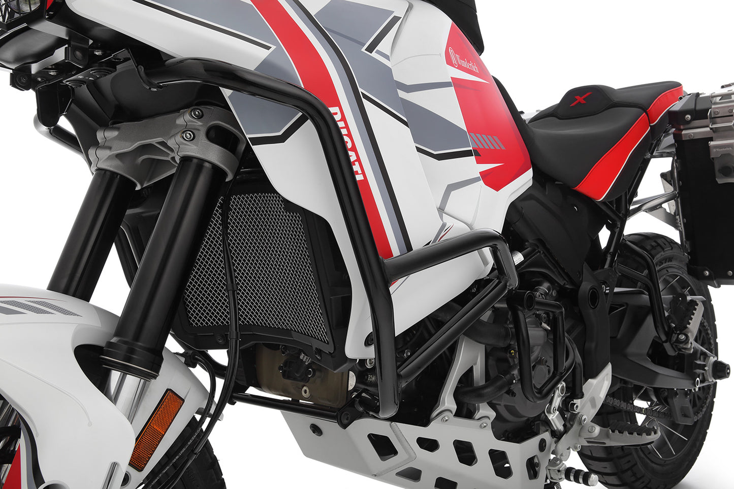 Wunderlich fairing protection bar - black - For models with Offroad engine protection
