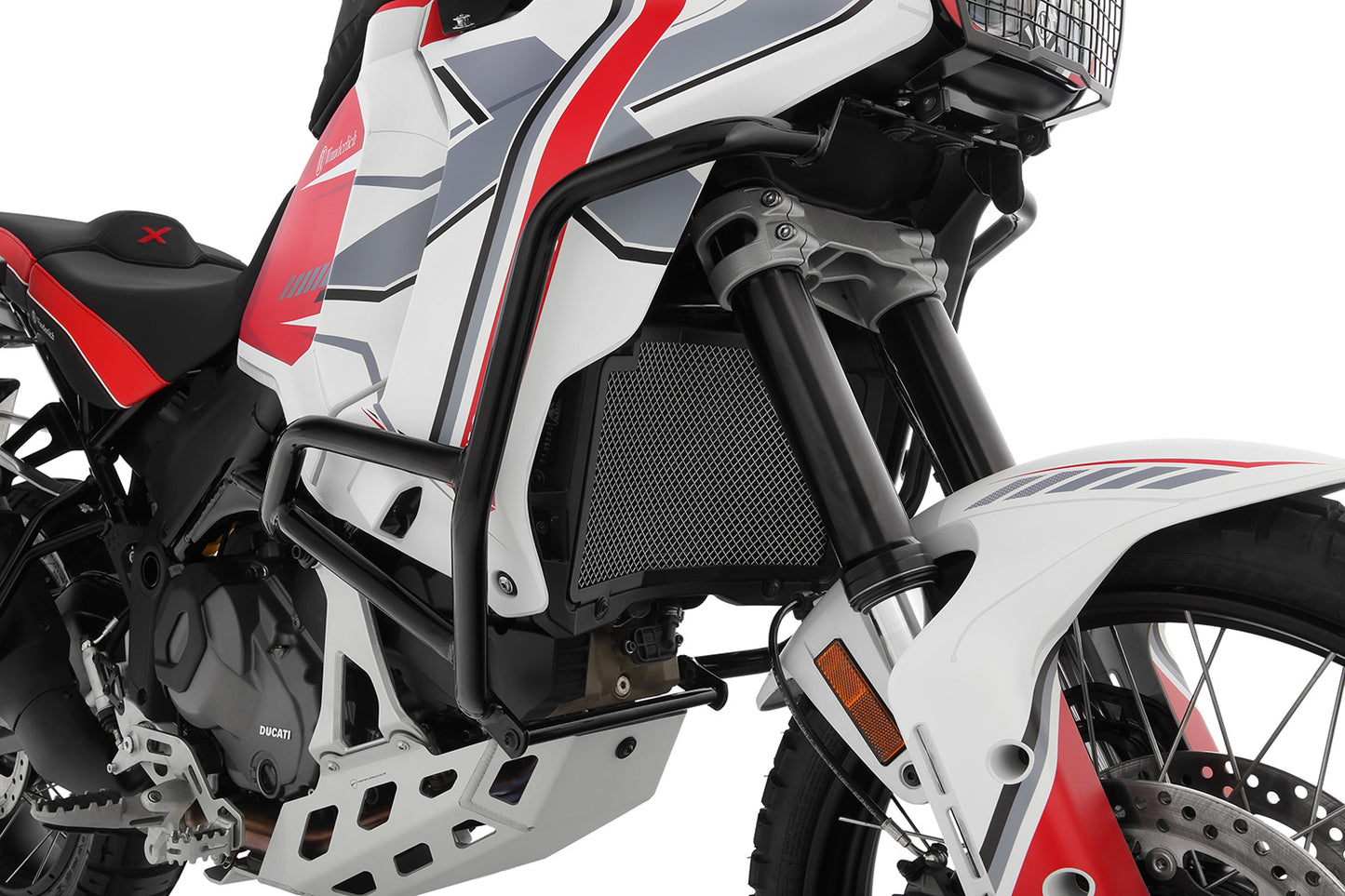 fairing protection bar - black - For models with Offroad engine protection