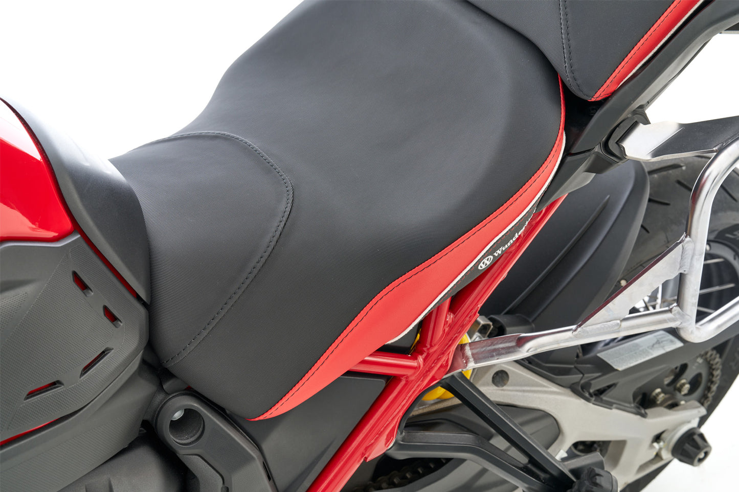 Wunderlich rider seat AKTIVKOMFORT - black-red - low