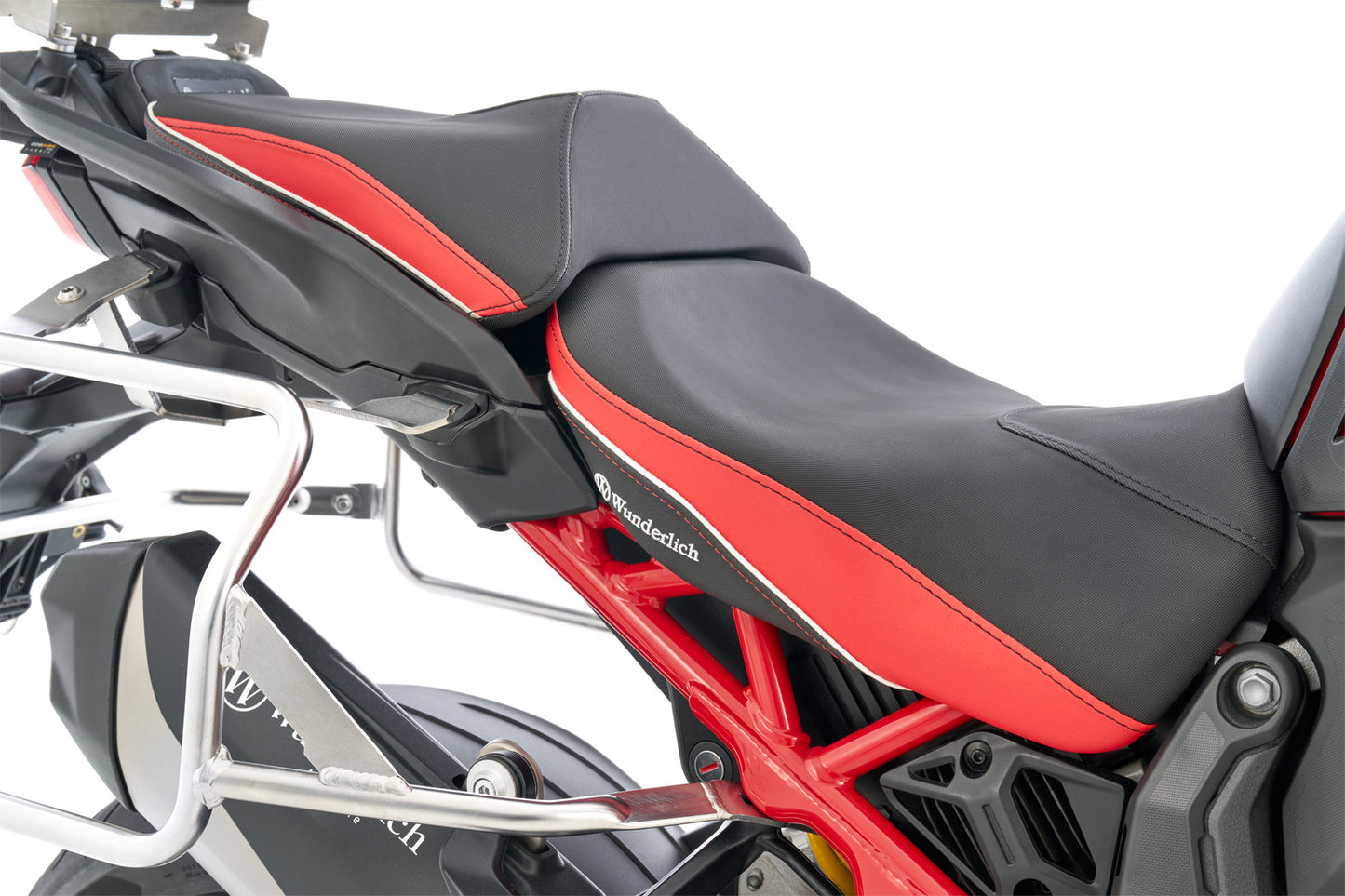 Wunderlich rider seat AKTIVKOMFORT - black-red - low