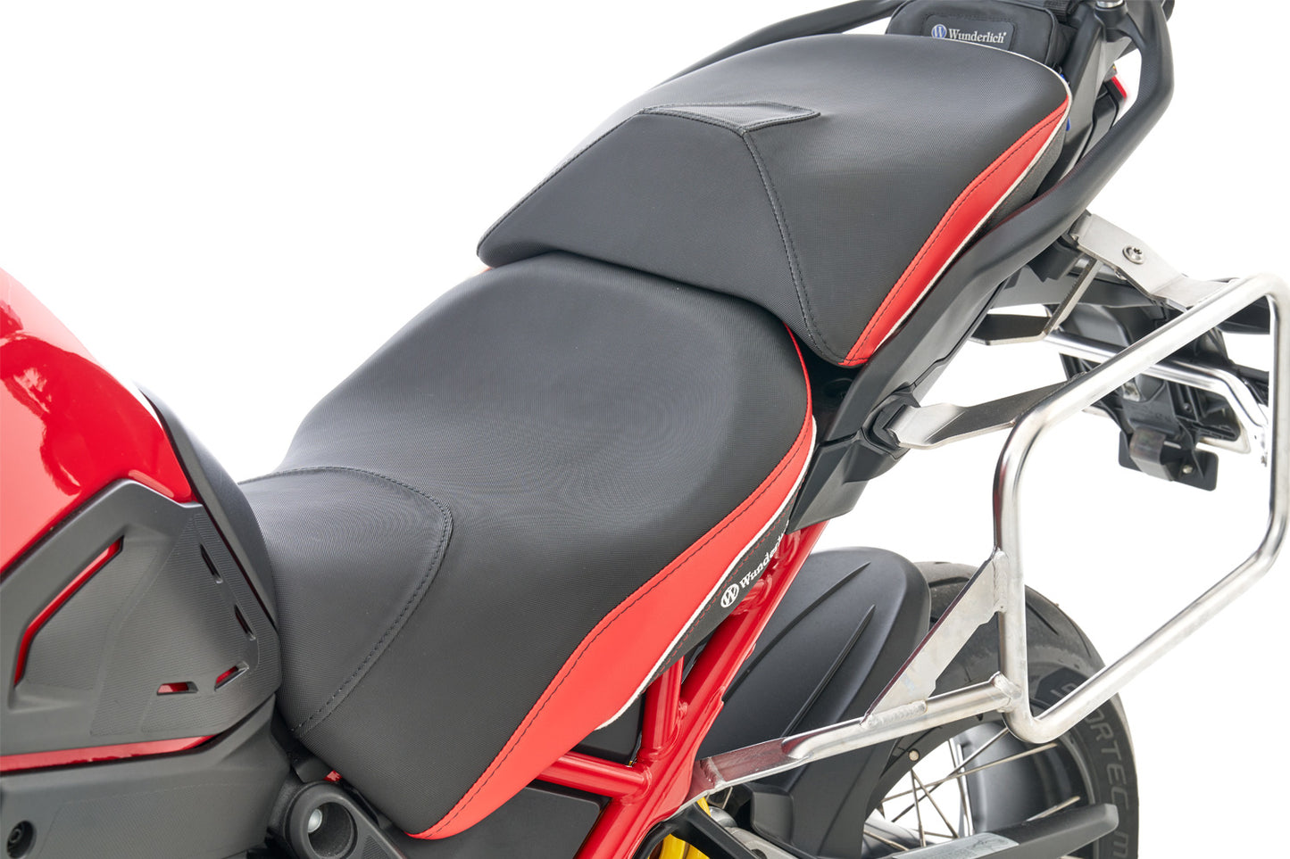 Wunderlich rider seat AKTIVKOMFORT - black-red - low