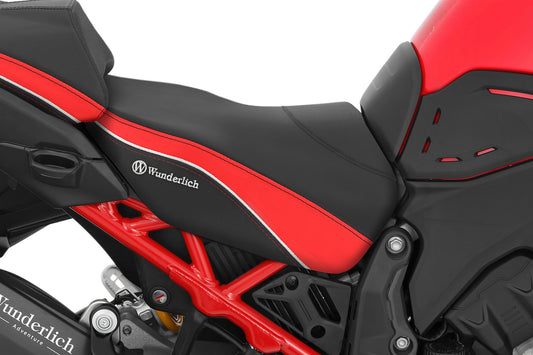 Wunderlich rider seat AKTIVKOMFORT - black-red - standard