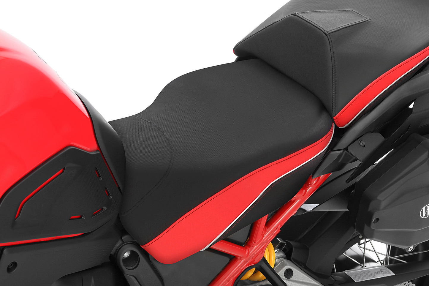 Wunderlich rider seat AKTIVKOMFORT - black-red - standard