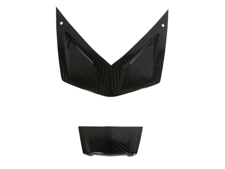 Front fairing cover set - carbon