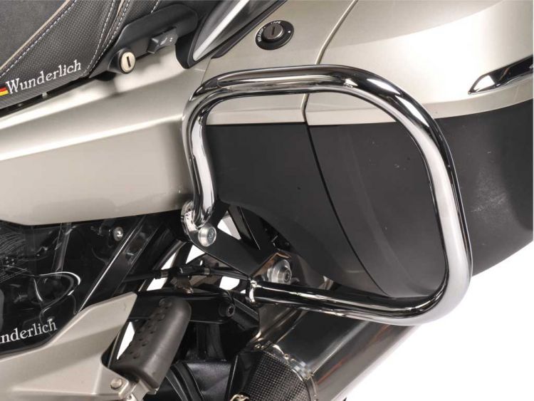 Case protection bar - chrome