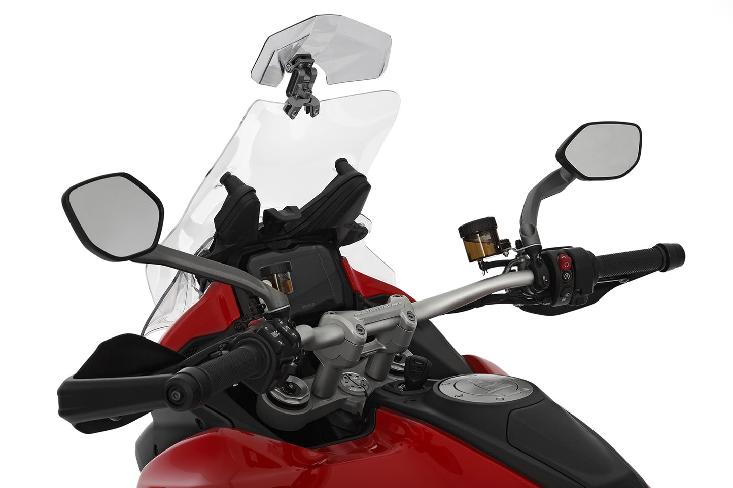 Wunderlich windshield extension VARIO-ERGO 3D+ - smoked grey