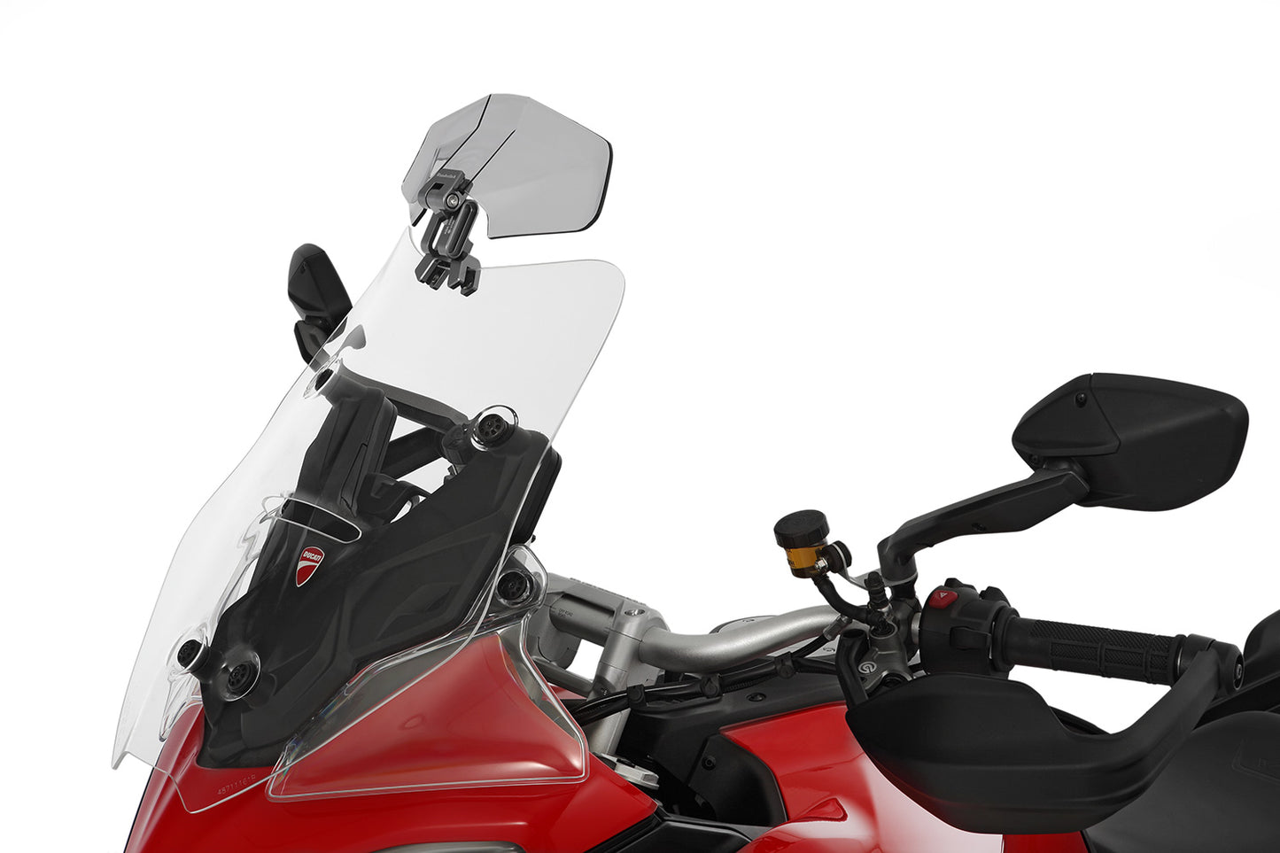 Wunderlich windshield extension VARIO-ERGO 3D+ - smoked grey