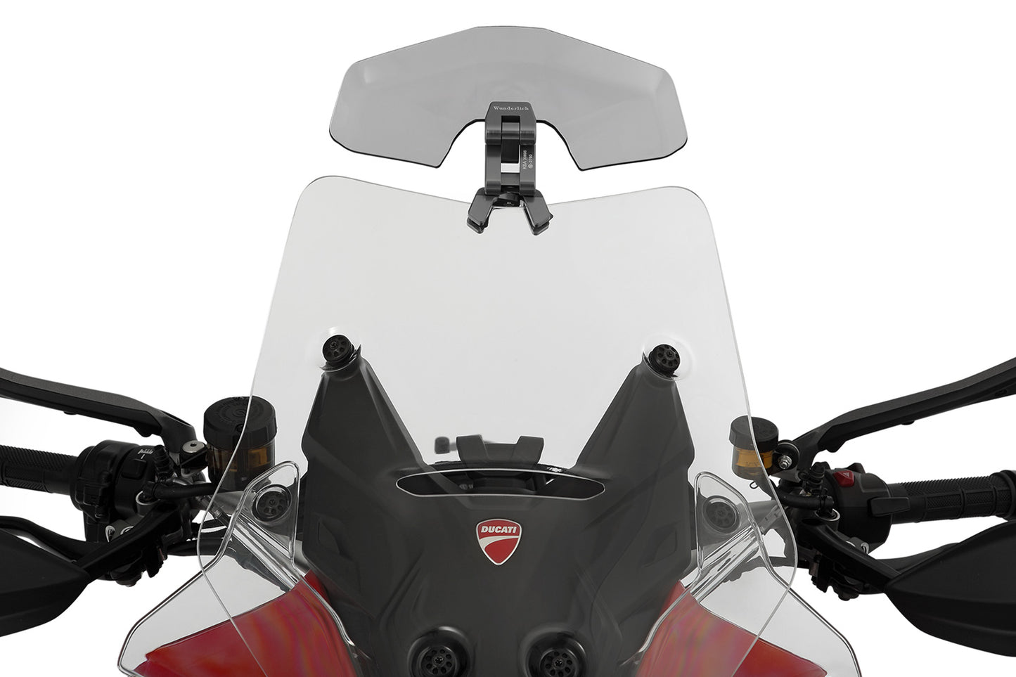 Wunderlich windshield extension VARIO-ERGO 3D+ - smoked grey