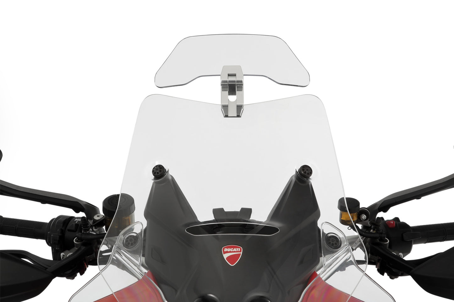 Wunderlich windshield extension VARIO-ERGO+ - silver