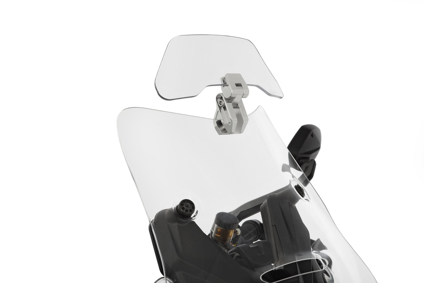 Wunderlich windshield extension VARIO-ERGO+ - silver