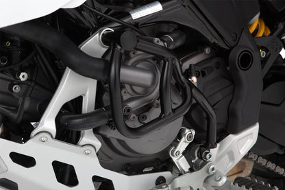 Wunderlich engine protection bar left - black - for installation without the fairing protection ba