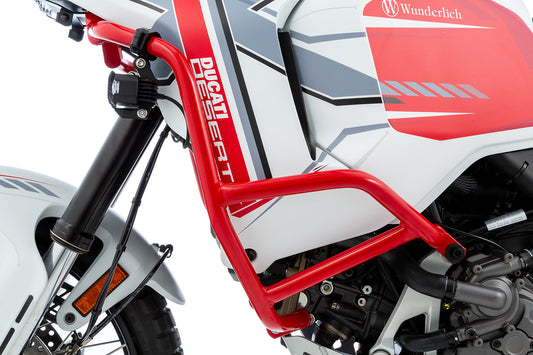 Wunderlich fairing protection bar - red - For models with Standard engine protection