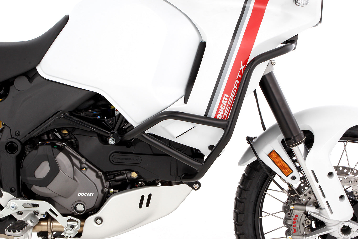 Wunderlich fairing protection bar - black - For models with Standard engine protection