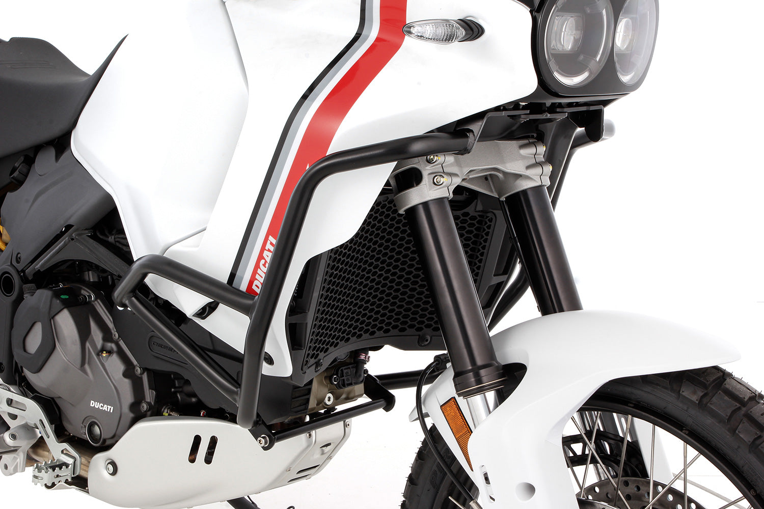 Wunderlich fairing protection bar - black - For models with Standard engine protection