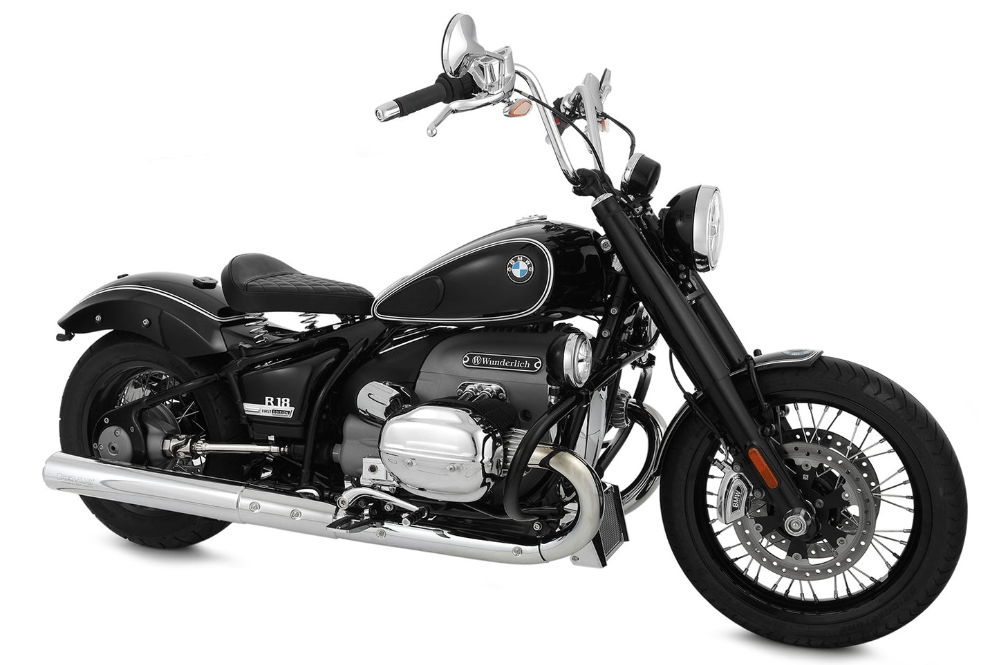 Wunderlich »APE HANGER« handlebar - chromed