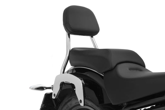 Adapter set for C-Bow soft case carrier in combination with backrest