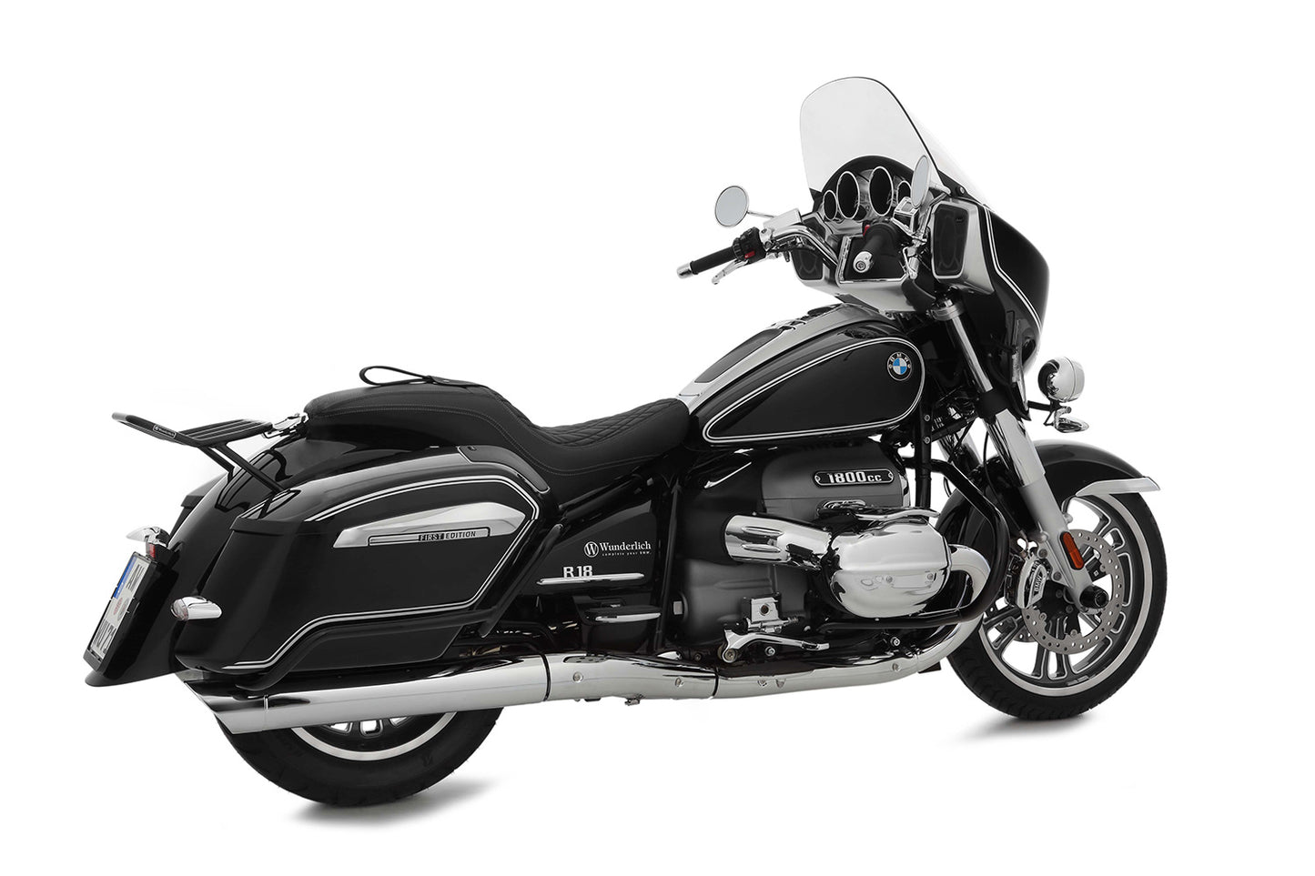 Wunderlich luggage carrier - chromed