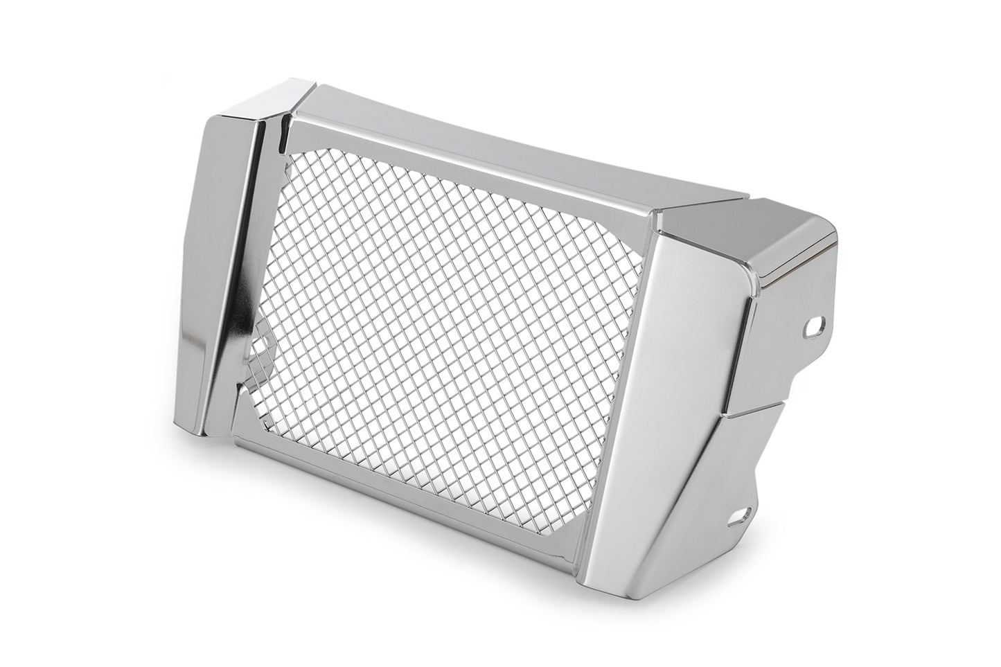 Wunderlich oil cooler shroud with protective function - chromed