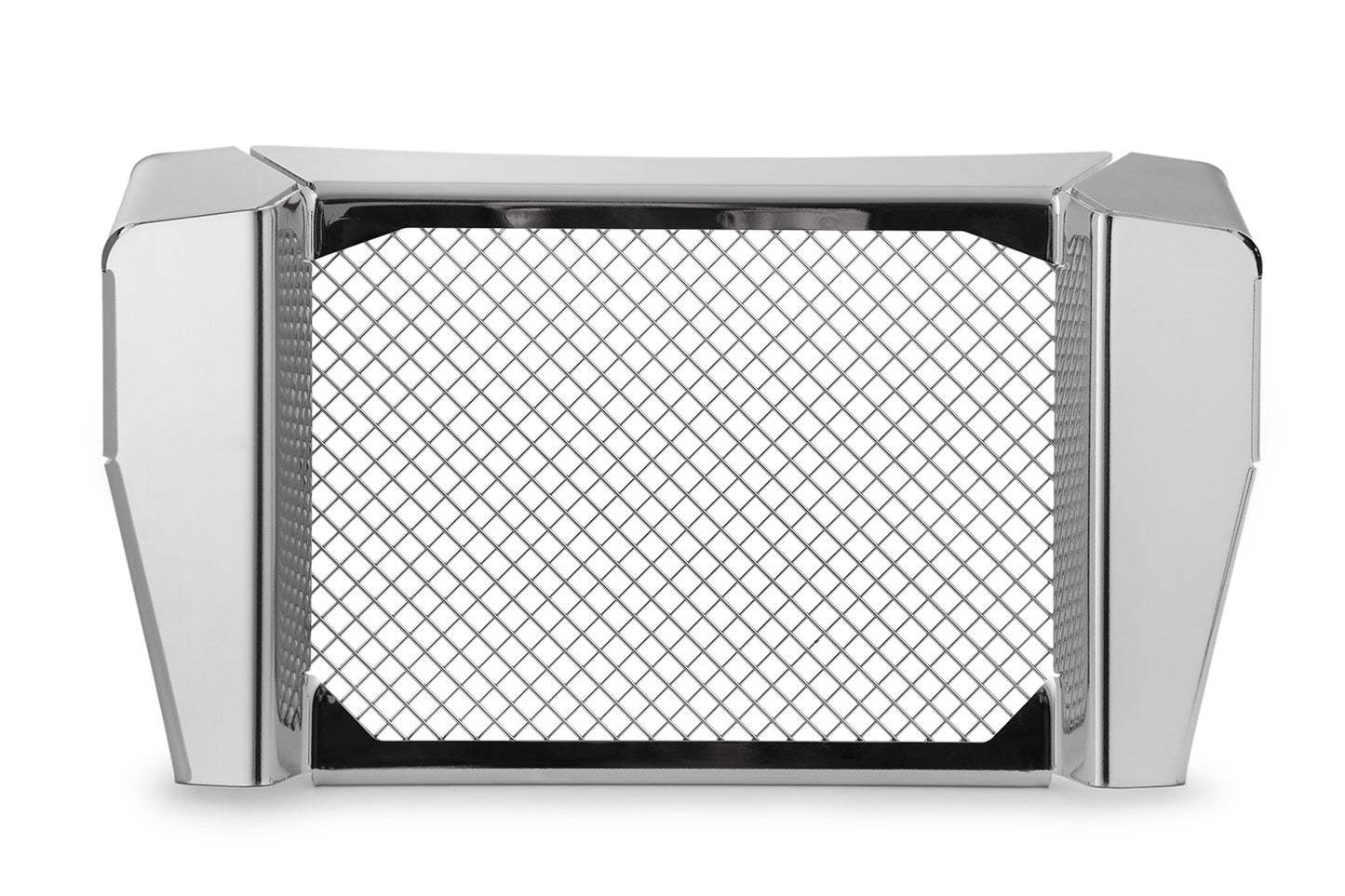 Wunderlich oil cooler shroud with protective function - chromed