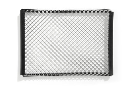 Wunderlich oil cooler protection grille - silver