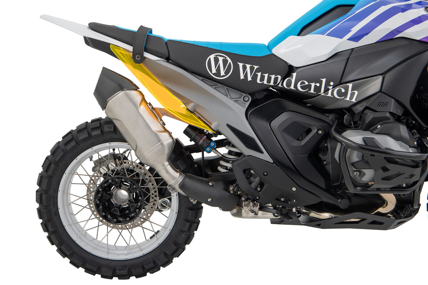 EDITION X Exhaust Lift for the R 1300 GS - stainless steel