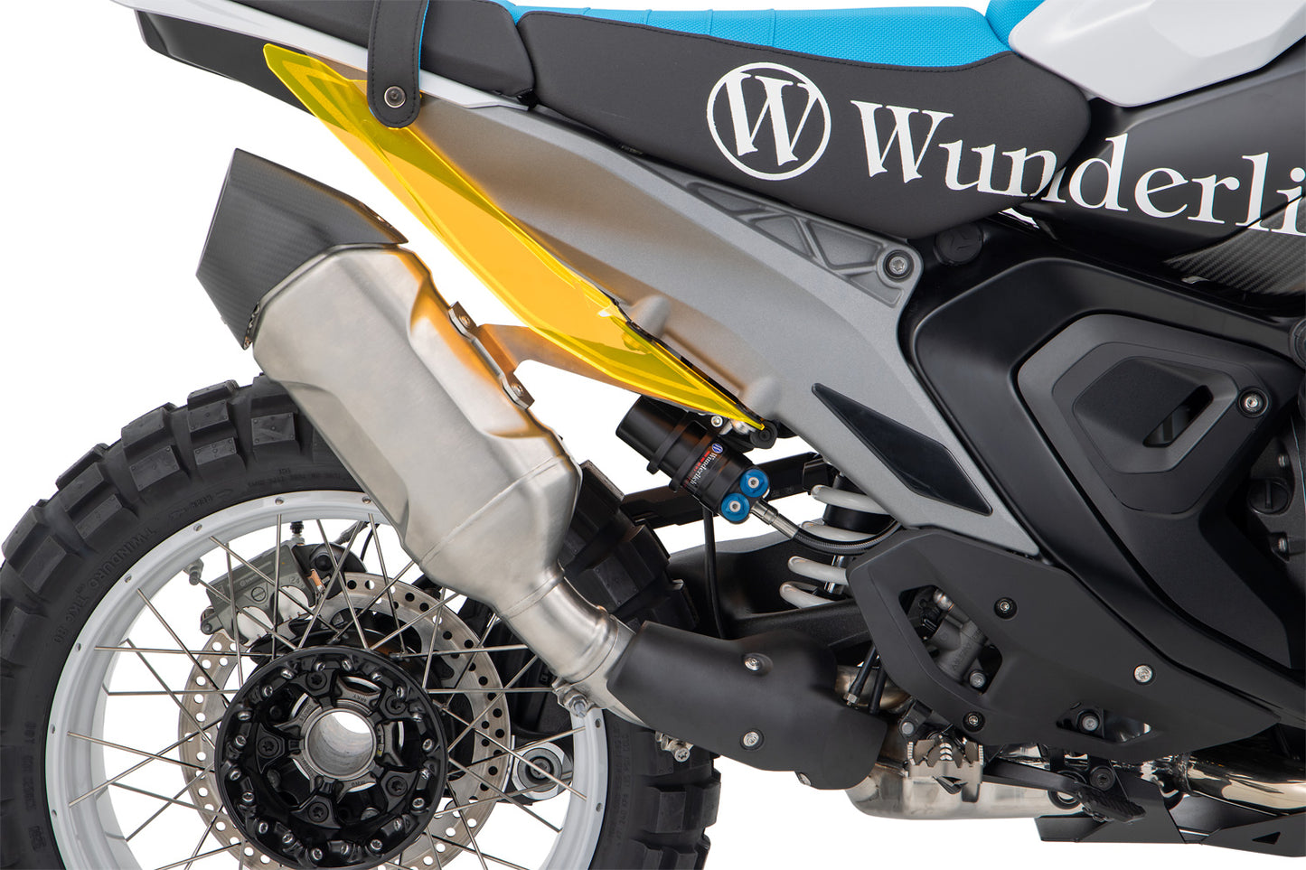 EDITION X Exhaust Lift for the R 1300 GS - stainless steel