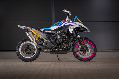 EDITION X Exhaust Lift for the R 1300 GS - stainless steel