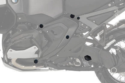 Frame plugs 10-piece R 1300 GS Adventure - Set - black