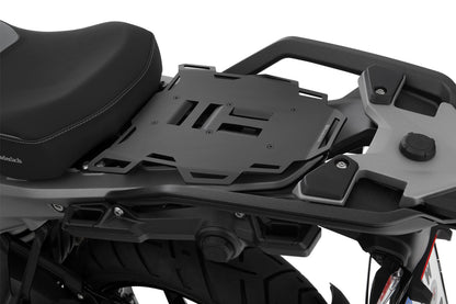 Pillion Seat Luggage Rack - black