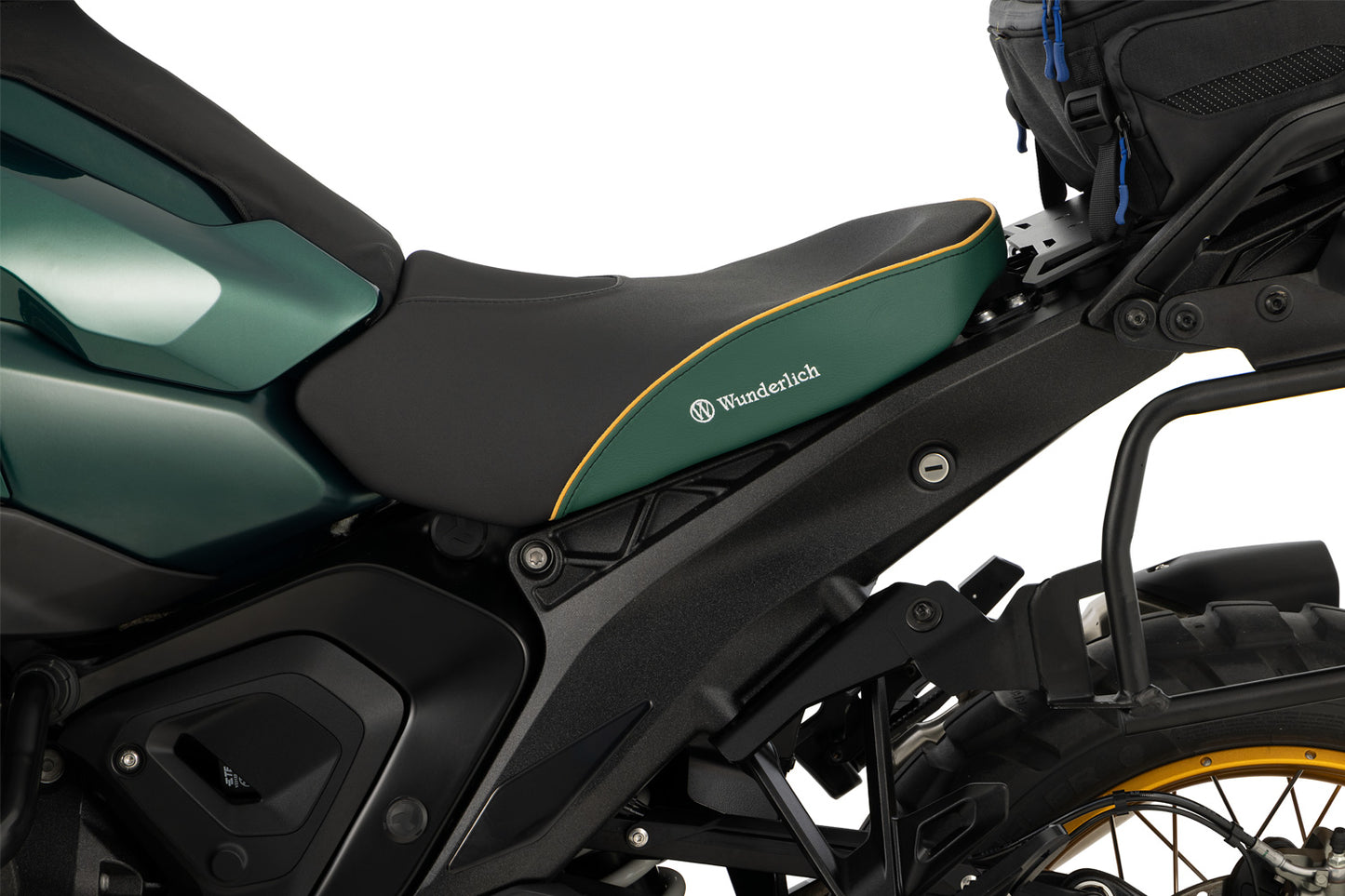 Wunderlich AKTIVKOMFORT rider seat - with seat heating Smart Plug & Play R 1300 GS - standard - green gold