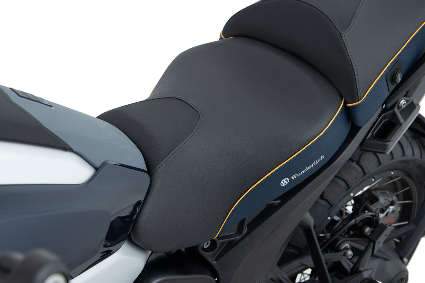 AKTIVKOMFORT Rider Seat with Seat Heating Smart Plug & Play - standard - imperial blue-gold