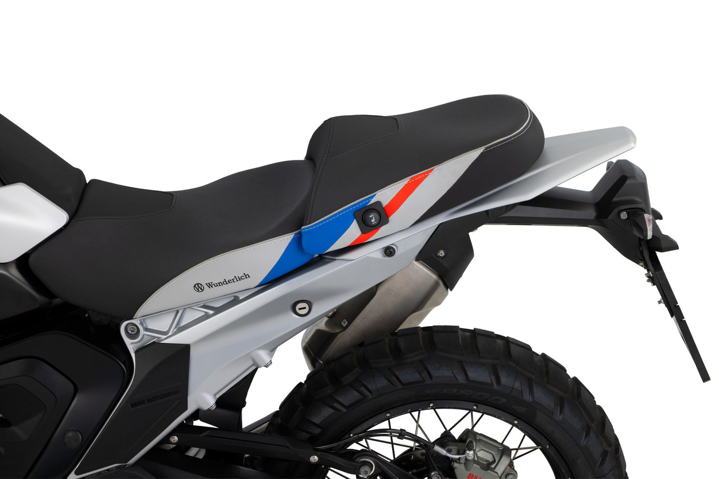 Wunderlich AKTIVKOMFORT rider seat with seat heating for the R 1300 GS - high - Trophy 2026
