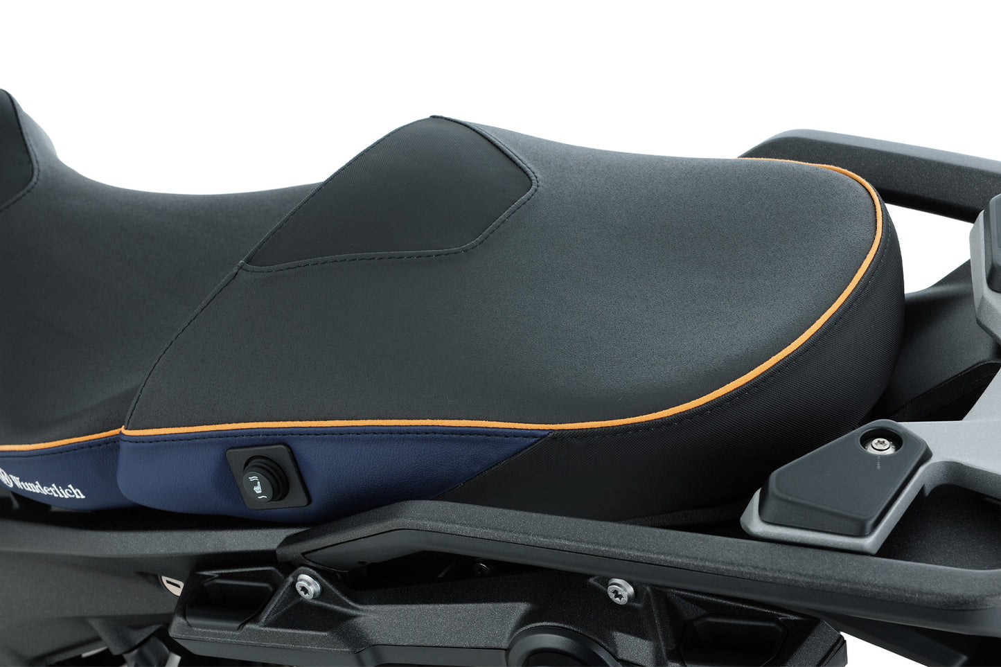 AKTIVKOMFORT passenger Seat with Seat Heating Smart Plug & Play - queens edition - imperial blue-gold