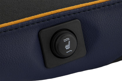 AKTIVKOMFORT passenger Seat with Seat Heating Smart Plug & Play - queens edition - imperial blue-gold