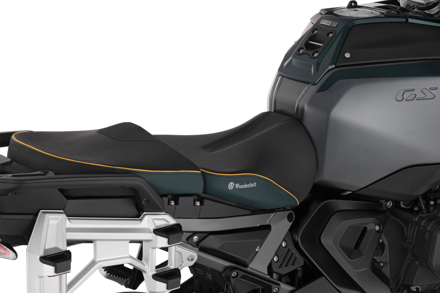 AKTIVKOMFORT rider seat with seat heating for the R 1300 GS Adventure - standard - green gold