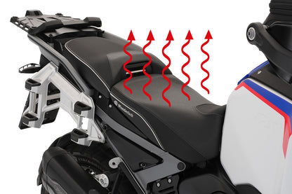 AKTIVKOMFORT Rider Seat with Smart Plug & Play Seat Heating R 1300 GS Adv. - low - black