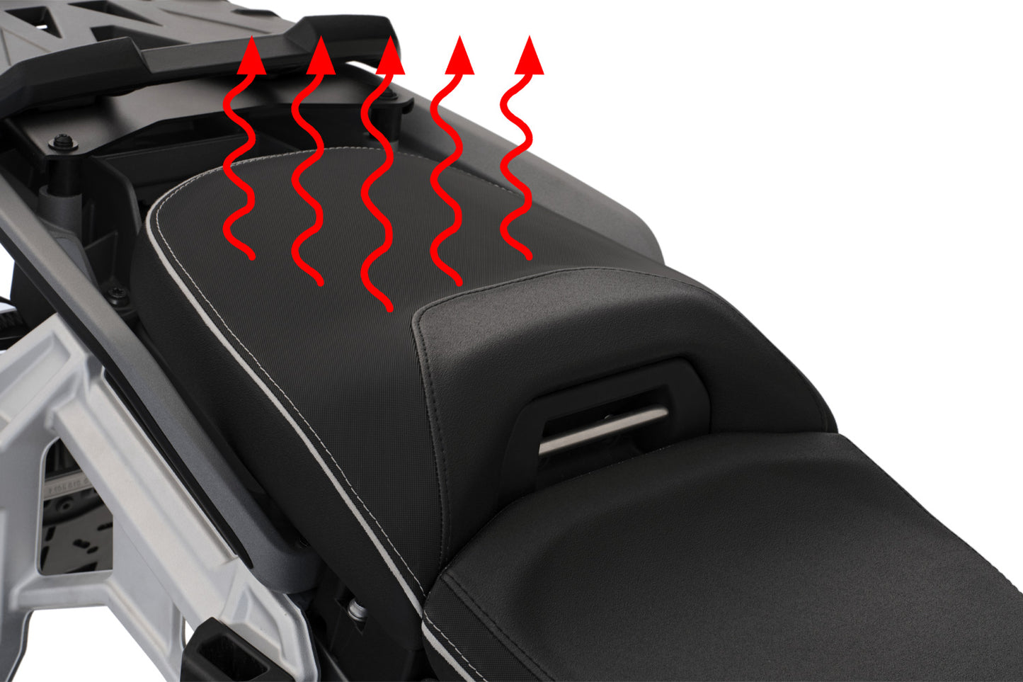 Passenger Seat AKTIVKOMFORT with Seat Heating Smart Plug & Play R 1300 GS Adventure - standard - black
