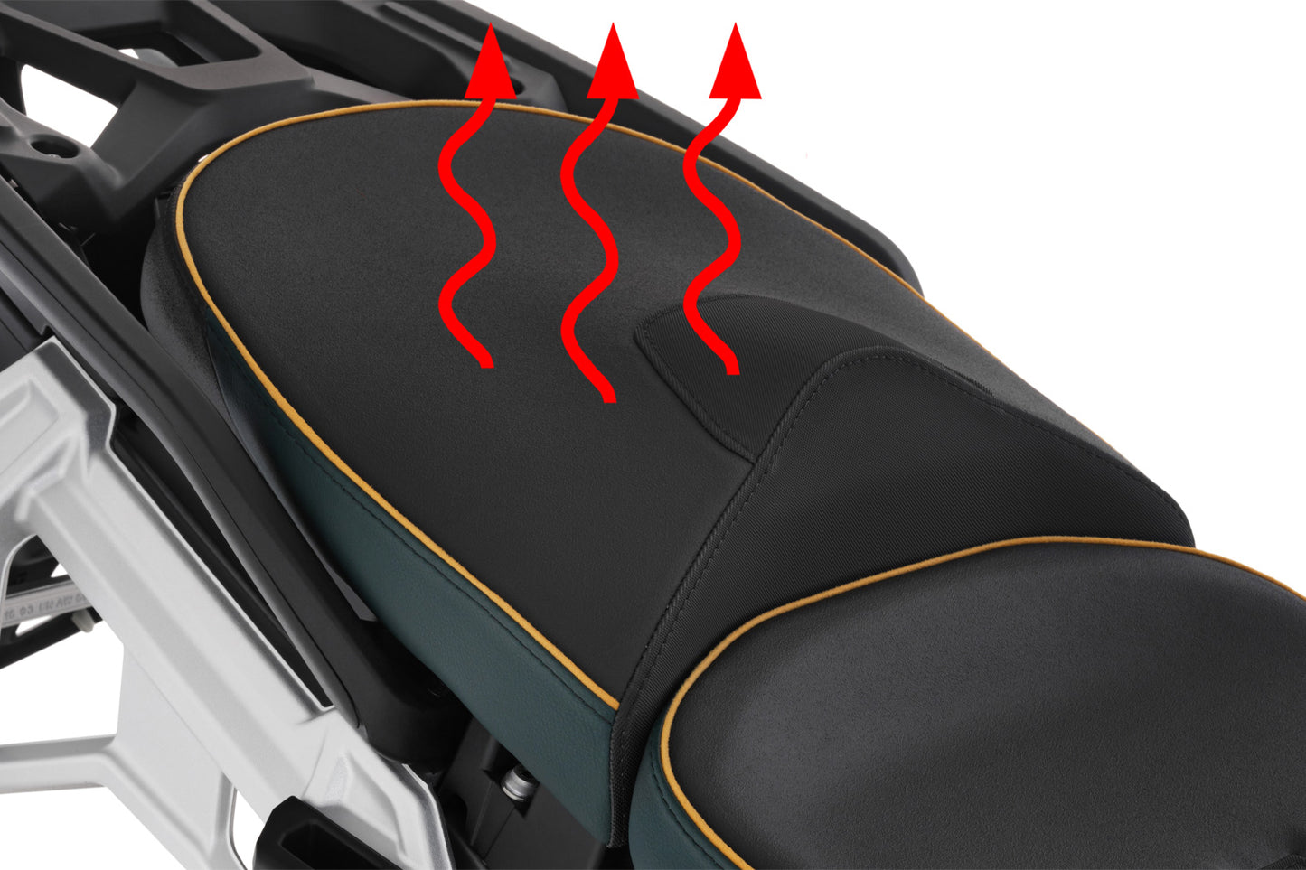 AKTIVKOMFORT Passenger Seat with Seat Heating R 1300 GS Adventure - standard - green gold