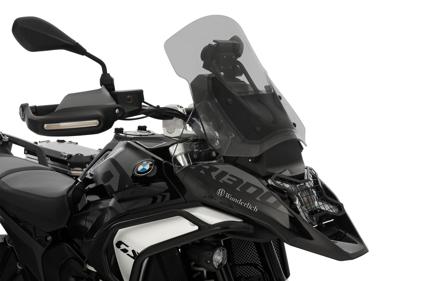 Windshield MARATHON - smoked grey - For models with ACC