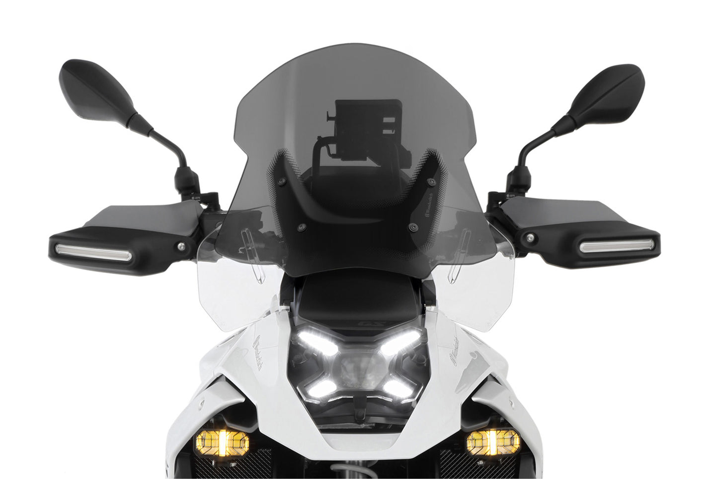 Windshield MARATHON - smoked grey - For models with ACC