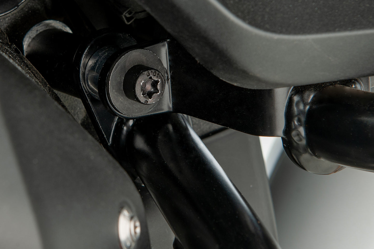 Adapter for Wunderlich tank - and engine protection bars ULTIMATE R 1300 GS Adventure - black