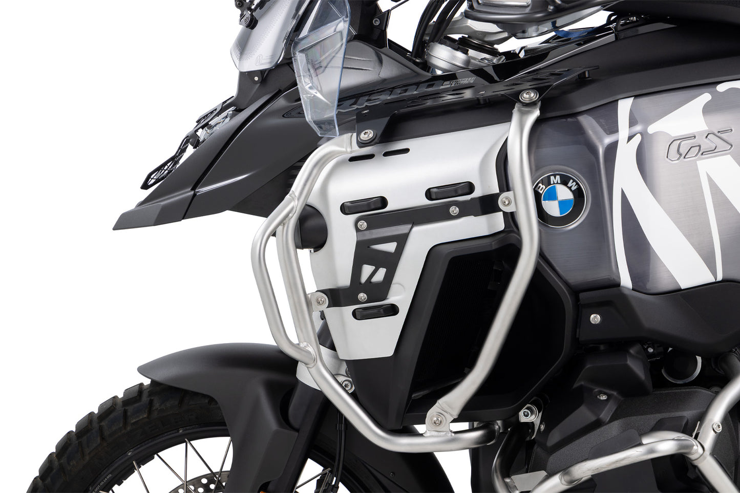 ULTIMATE Supplementary Bars for R 1300 GS Adv Tank Protection Bar - silver-black