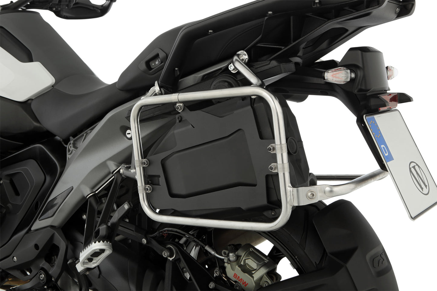 Tool Box with Codeable Lock – Compatible with the Wunderlich Luggage Rack for the BMW R 1300 GS Adventure - For original BMW keys - black
