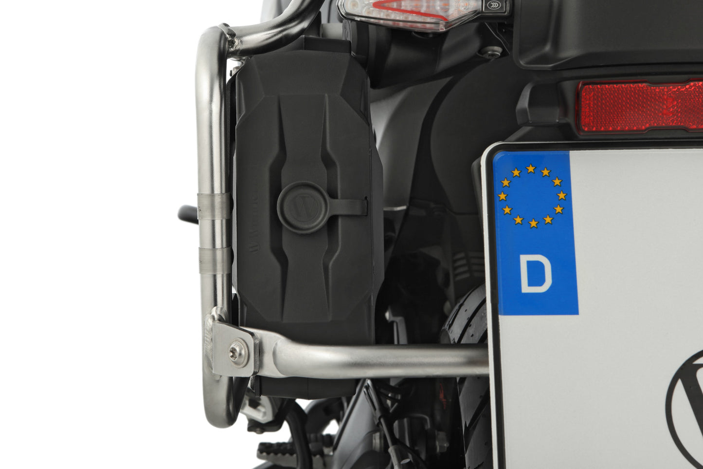 Tool Box with Codeable Lock – Compatible with the Wunderlich Luggage Rack for the BMW R 1300 GS Adventure - For original BMW keys - black