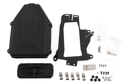 Tool Box with Codeable Lock – Compatible with the Wunderlich Luggage Rack for the BMW R 1300 GS Adventure - For original BMW keys - black